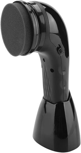 Electric Shoe Brush Polisher with USB Rechargeable Battery, 6 Brush Heads for Leather, Perfect for Shoes and Handbags in Kuwait