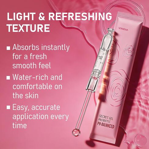Intimate Recovery Gel, Probiotics + Plant Extracts, pH Balance, Tighten & Brighten, Vaginal Comfort, Dryness & Odor Relief, 3g x 7 Pre-Filled Applicators in Saudi Arabia