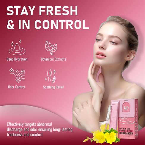 Intimate Recovery Gel, Probiotics + Plant Extracts, pH Balance, Tighten & Brighten, Vaginal Comfort, Dryness & Odor Relief, 3g x 7 Pre-Filled Applicators in Saudi Arabia