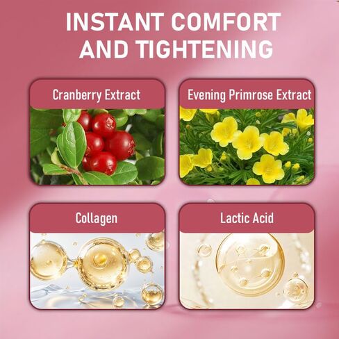 Intimate Recovery Gel, Probiotics + Plant Extracts, pH Balance, Tighten & Brighten, Vaginal Comfort, Dryness & Odor Relief, 3g x 7 Pre-Filled Applicators in Saudi Arabia