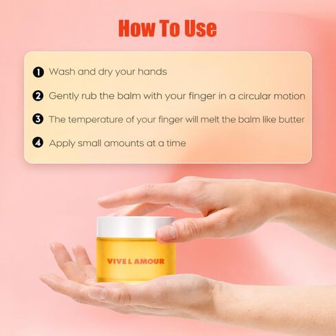 Vive L'Amour Organic Vulva Balm – External Intimate Moisturizing Care for Dry, Sensitive Skin During Menopause & Hormonal Changes – Hormone-Free Comfort Balm – 2 oz in Saudi Arabia