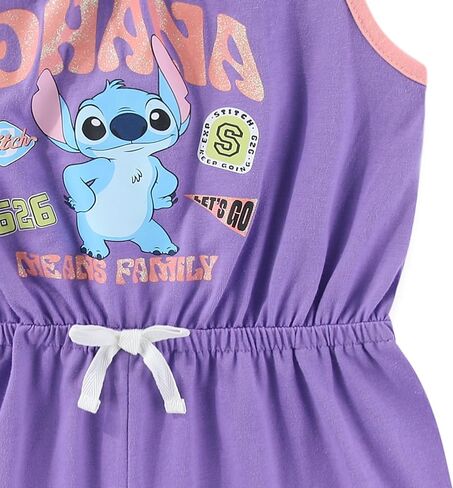 Disney Lilo & Stitch Girls Sleeveless Romper for Big Kids in Saudi Arabia