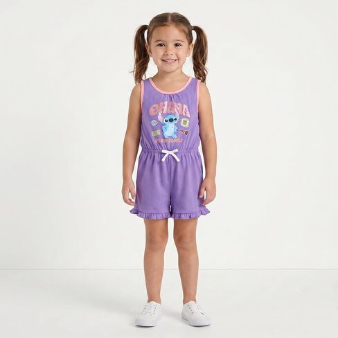 Disney Lilo & Stitch Girls Sleeveless Romper for Big Kids in Saudi Arabia