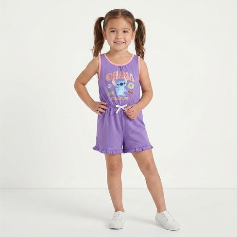 Disney Lilo & Stitch Girls Sleeveless Romper for Big Kids in Saudi Arabia