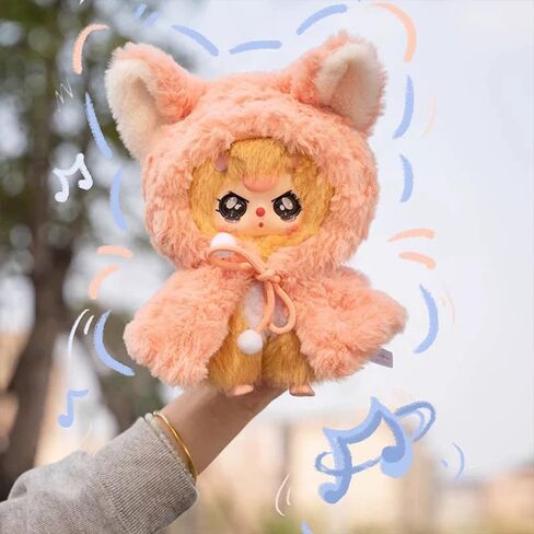 Baby Three I'm Not a Warrior Series Keychain Blind Box 1Pcs (1 of 11 Possible Styles) Baby Three Not Your Hero Series Cute Collectible Key Ring Birthday Gifts in Saudi Arabia