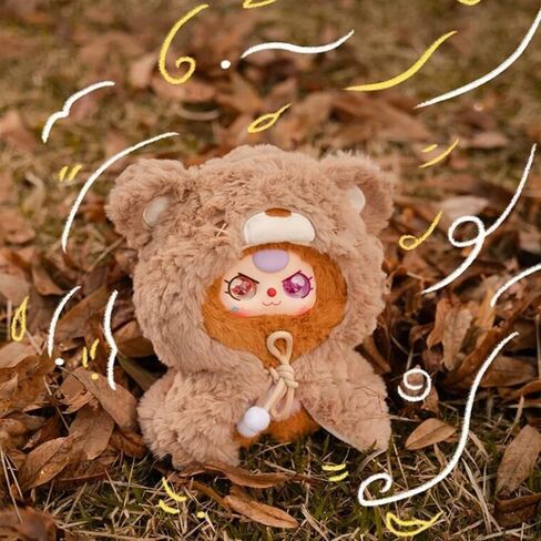 Baby Three I'm Not a Warrior Series Keychain Blind Box 1Pcs (1 of 11 Possible Styles) Baby Three Not Your Hero Series Cute Collectible Key Ring Birthday Gifts in Saudi Arabia