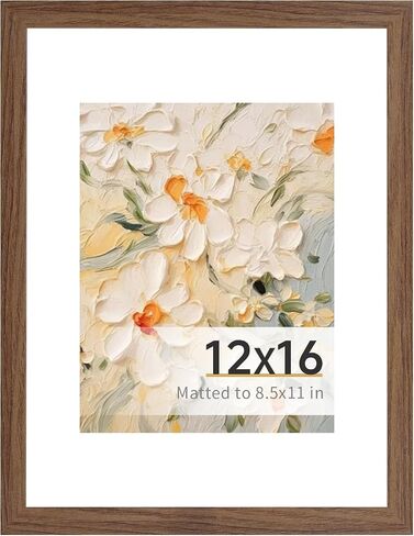 8x10 Picture Frame, Display Pictures 5x7 with Mat or 8 X 10 Without Mat,Photo Frame for Wall or Table Top Display, Black, 1 Pack (Black, 8X10) in Saudi Arabia