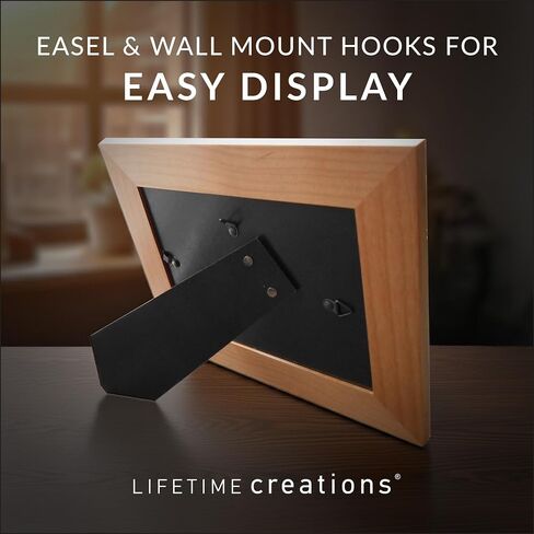 Lifetime Creations Personalized First Father's Day Picture Frame: New Dad Gifts for Men, First Time Dad Gifts for Fathers Day, Engraved Wood Frame (Holds 4x6 Inch Portrait Photo) in Saudi Arabia