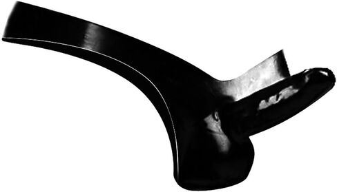 EXLATEX Men's Black Latex Rubber G-String Underwear with Cock and Ball Sheath in Kuwait