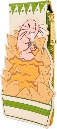 Loungefly Disney: Kim Possible - Rufus - Nachos Card Holder - 4 Card Slots with a Zippered Compartment - Great for Kids & Adults - Collectible Wallets in Kuwait