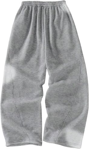 SOLY HUX Boy's Baggy Sweatpants Elastic Waist Wide Leg Loose Sports Pants with Pocket in Kuwait