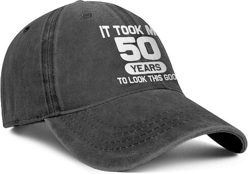 50th Birthday Gifts Him Her - It Took Me 50 Years to Look This Good Hat - 50th Birthday Decorations Men Women in Saudi Arabia