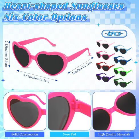 JaGely 24 Pcs Funny Group Trucker Hat Holographic Fanny Packs Heart Sunglasses Set for Women Girl Weekend Travel Bachelorette in Kuwait