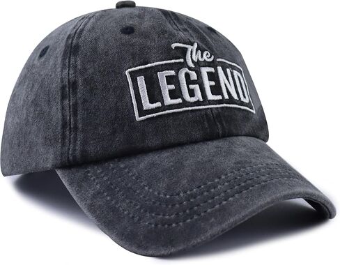 Daddy and Me Matching Outfits, Funny The Legend The Legacy Hats, Father Son Baseball Cap, Fathers Day Christmas Birthday Gifts for Dad Papa Boys Mini Black in Saudi Arabia