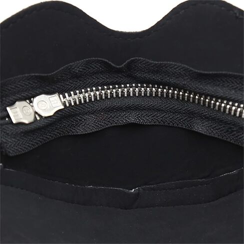Eeghurt Lacing Head Masks Hollow Out Eyes Masks Detachable Zipper Mouth Mask Cosplay Leather Head Hood in Saudi Arabia