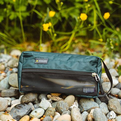 Coghlan's Organizer Bags Set - 3 Sizes (7.5"x3.5", 10"x8", 12"x10") - Lightweight Oxford Ripstop with Mesh Front, Zippered Access - Ideal for Camping Gear, Travel Essentials, and Storage Solutions in Kuwait