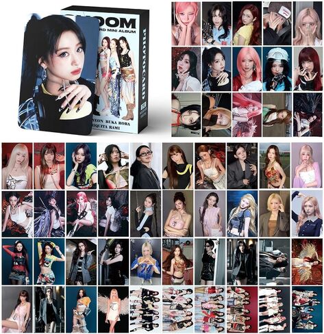 Yuto 127 PCS Album choom Photocards 55 PCS Lomo Cards Set 72 PCS Stickers Postcard Gift Merchandise for Boys and Girls in Saudi Arabia
