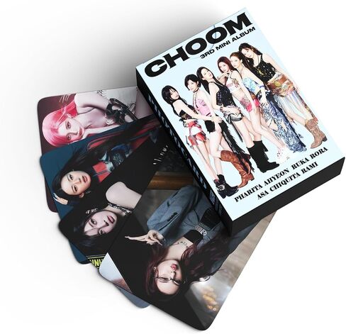 Yuto 127 PCS Album choom Photocards 55 PCS Lomo Cards Set 72 PCS Stickers Postcard Gift Merchandise for Boys and Girls in Saudi Arabia