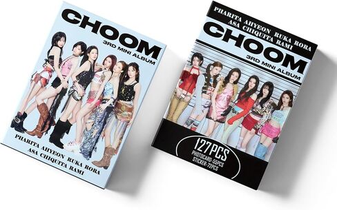 Yuto 127 PCS Album choom Photocards 55 PCS Lomo Cards Set 72 PCS Stickers Postcard Gift Merchandise for Boys and Girls in Saudi Arabia