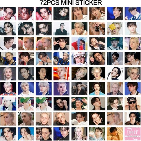 Stray Kids Photocards 127PCS DO IT Album Photo Card Set Stray Kids Merch 55 PCS Photocard and 72 PCS Stickers Gift for STAY Straykids Gift Set (BANGCHAN) in Kuwait