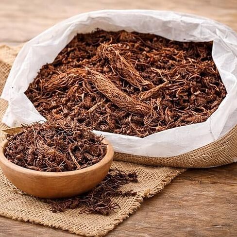 Jatamansi Rootss for Poojaa, Whole Dried Spikenard Rootss, 50gram Natural Herbal Root for Religious Rituals & Meditation in Kuwait