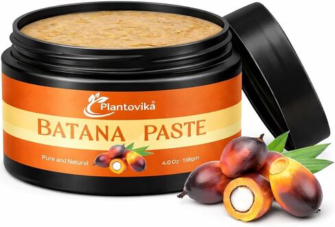 Raw Honduran Batana Paste 4oz, 100% Pure Unrefined for Hair Growth – Strengthens Hair, Reduces Breakage, Enhances Shine, Non-Greasy, No Silicones, Sulfates, or Parabens, All Hair Types in Saudi Arabia