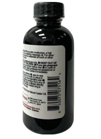 HISPANIC Aceite de Higuereta, Moisturizing and Nourishing, Hair Growth and Skin Care, 2 fl oz in Kuwait