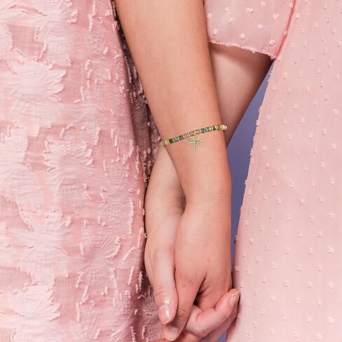 Glowave Dragonfly Gifts for Women, Natural Stone Bracelet, Inspirational Friendship Gift for Friend, Coworker, Mom and Sister in Saudi Arabia