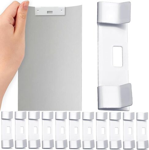 12 Pcs Vertical Blind Repair Vane Savers, White Metal Vertical Blind Repair Tabs for Window Vertical Blinds Replacement Slats in Saudi Arabia