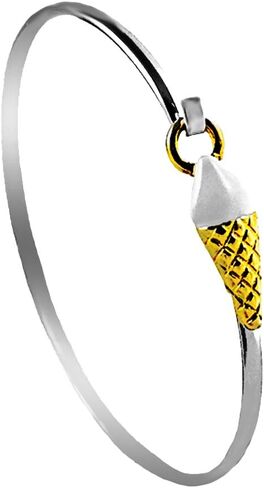 Cape Cod Jewelry-CCJ Ice Cream Cone Cuff Latch Bracelet in Saudi Arabia