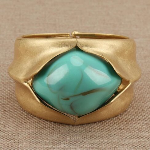 Chunky Gold Bangle Bracelets for Women Statement Cuff Bracelet Arm Cuffs Chunky Bangles Bracelet Boho Jewelry in Saudi Arabia