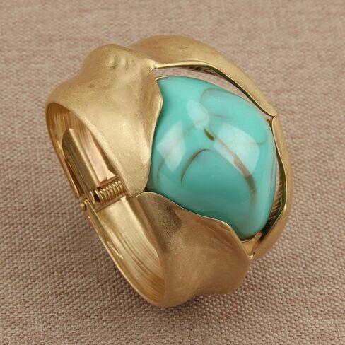 Chunky Gold Bangle Bracelets for Women Statement Cuff Bracelet Arm Cuffs Chunky Bangles Bracelet Boho Jewelry in Saudi Arabia