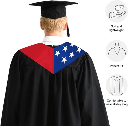 Peru state Flag Graduation Stole 72 x 5 Inches Decorative Ceremonial Accessory Sash for International Student (Baccalaureate Gown and Hat Not Included) (Peru state) in Kuwait