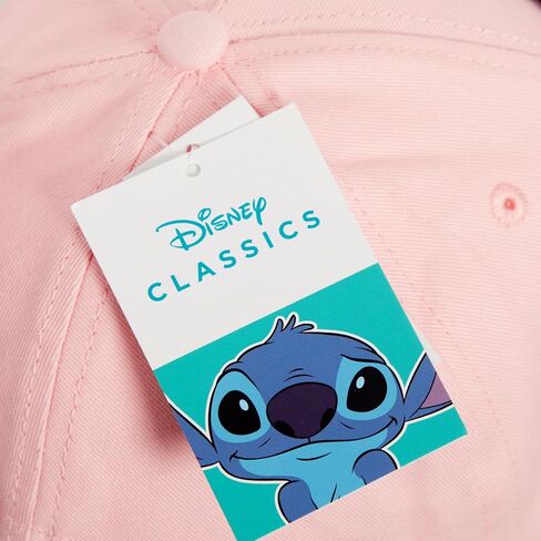 Disney Girls Angel Baseball Cap Kids 3D Ears Lilo & Stitch Summer Peaked Sun Hat in Kuwait