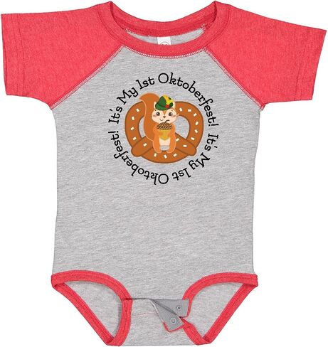 inktastic 1st Oktoberfest German Celebration Fall Baby Bodysuit in Kuwait