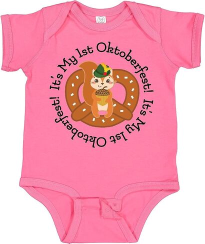inktastic 1st Oktoberfest German Celebration Fall Baby Bodysuit in Kuwait