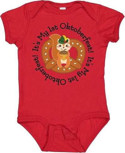inktastic 1st Oktoberfest German Celebration Fall Baby Bodysuit in Kuwait