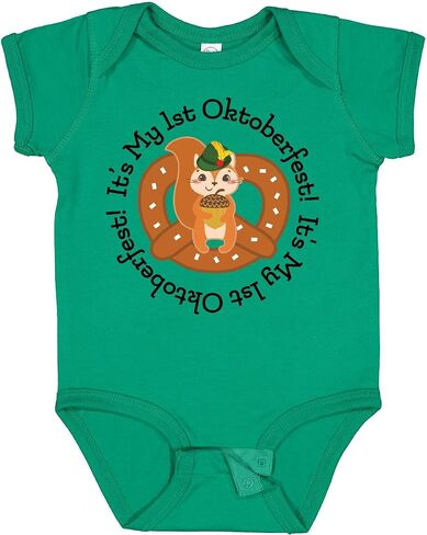 inktastic 1st Oktoberfest German Celebration Fall Baby Bodysuit in Kuwait