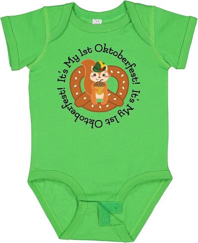 inktastic 1st Oktoberfest German Celebration Fall Baby Bodysuit in Kuwait