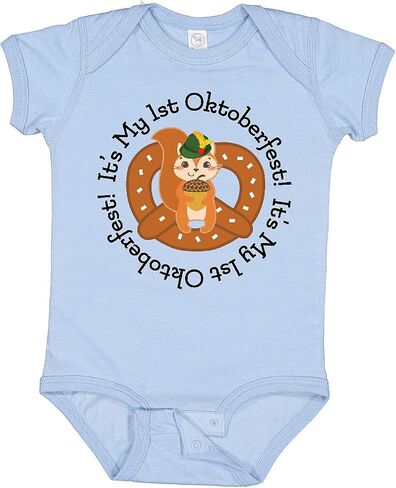 inktastic 1st Oktoberfest German Celebration Fall Baby Bodysuit in Kuwait