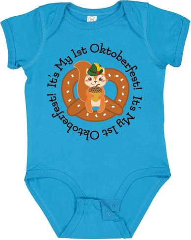 inktastic 1st Oktoberfest German Celebration Fall Baby Bodysuit in Kuwait
