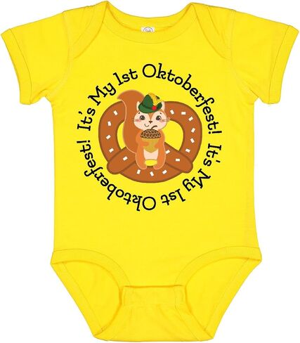 inktastic 1st Oktoberfest German Celebration Fall Baby Bodysuit in Kuwait