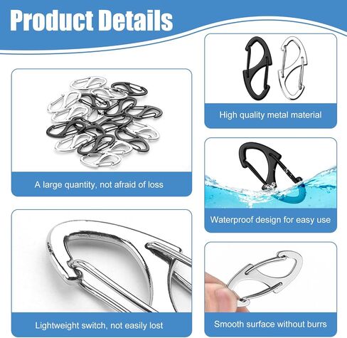 18 Pcs Zipper Luggage Locks Anti Theft for Backpacking Protection,Pickpocket Zipper Locks,Dual Opening Zippers Pull Replacement.Camping Suitcase in Kuwait
