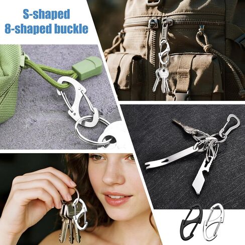 18 Pcs Zipper Luggage Locks Anti Theft for Backpacking Protection,Pickpocket Zipper Locks,Dual Opening Zippers Pull Replacement.Camping Suitcase in Kuwait