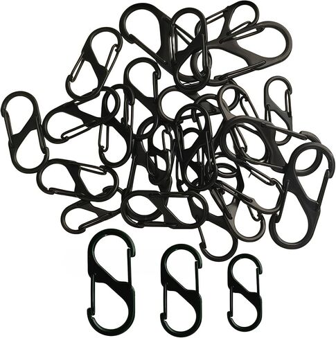 24pcs Zipper Clip Theft Deterrent, Zipper Pull Locks for Backpacks, Anti Theft Zipper Clips for Luggage,(Large、Medium 、Small Size) in Saudi Arabia