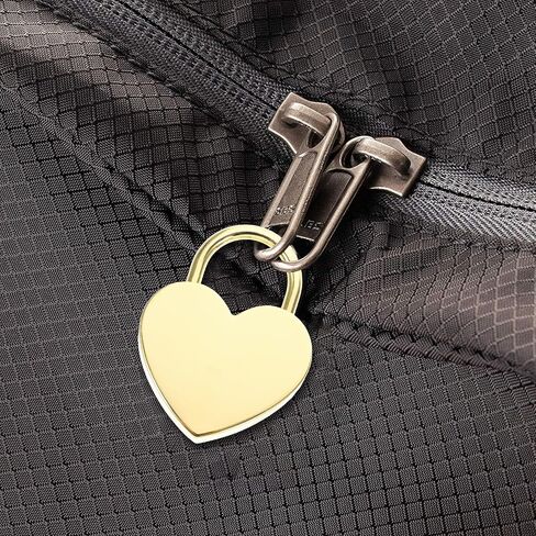 Frcolor Heart-Shaped Small Padlock with Key for Jewelry Box Luggage Suitcase Lock Travel Accessory Gold 2.28X1.73X0.27In in Kuwait