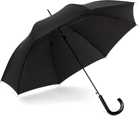 ShedRain Stick Umbrella 4225-EVT, Auto Open Full Size Rain Umbrella with J Handle, Wind Resistant Classic Traditional Umbrella for Men & Women in Saudi Arabia
