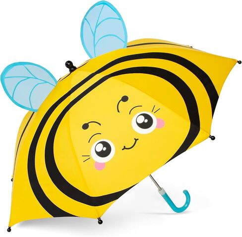 ShedRain Kids Umbrella for Girls & Boys – Cute Animal Design, Pinch-Proof, Easy Grip Handle, Compact School & Travel Umbrella in Saudi Arabia