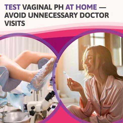 Exploro Yeast Infection Test & BV Test for Women, Vaginal pH Test Strips, Bacterial Vaginosis Test Strips, pH Strips for Women, At Home BV Test Kit, Clinically Tested, 3 Count in Saudi Arabia