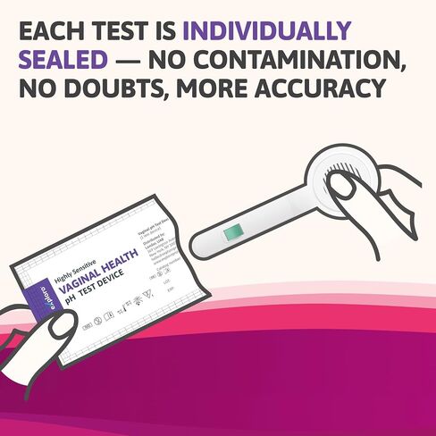 Exploro Yeast Infection Test & BV Test for Women, Vaginal pH Test Strips, Bacterial Vaginosis Test Strips, pH Strips for Women, At Home BV Test Kit, Clinically Tested, 3 Count in Saudi Arabia